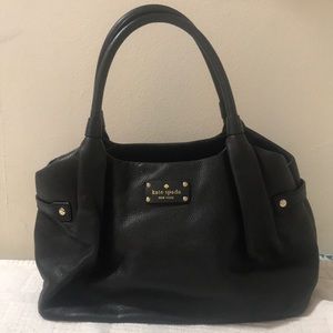 Mid size black Kate Spade bag
